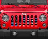 American Pride Tye-Dye Jeep Grille Insert - 4 Low Lifestyle