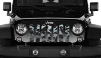 Black Crows Spooky Jeep Grille Insert - 4 Low Lifestyle