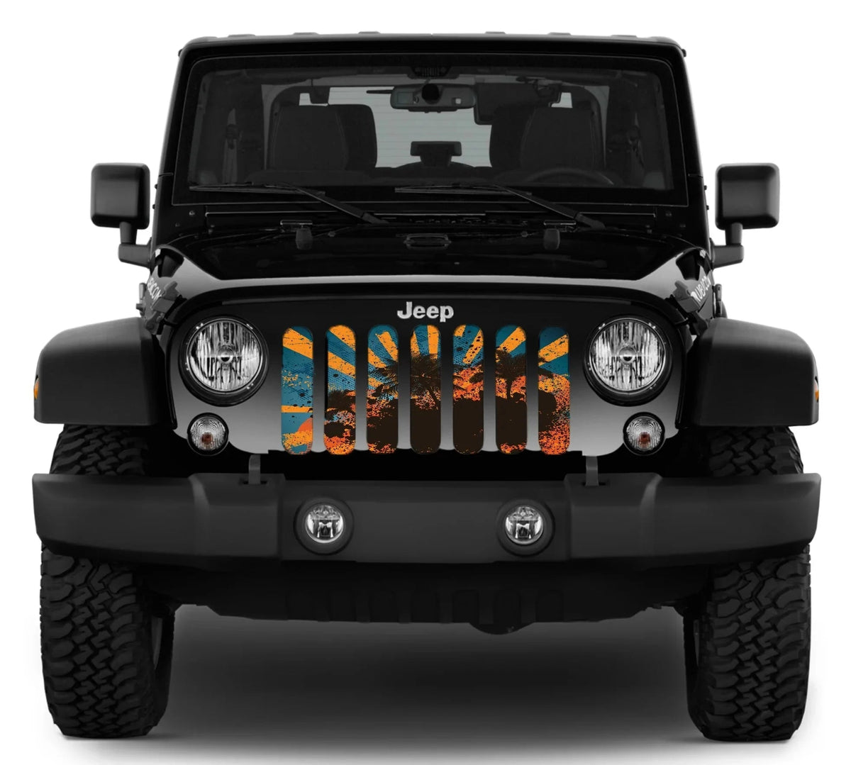 California Dreaming Jeep Grille Insert - 4 Low Lifestyle