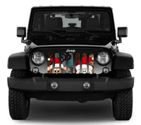 Festive Christmas Jeep Grille Insert - 4 Low Lifestyle