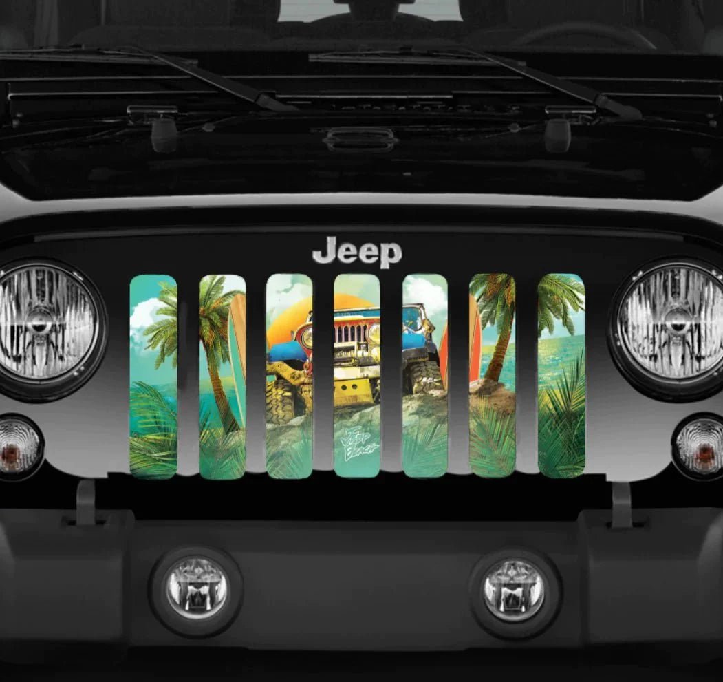 Get Ready for Jeep Beach Daytona Special Event Grille Insert - 4 Low Lifestyle