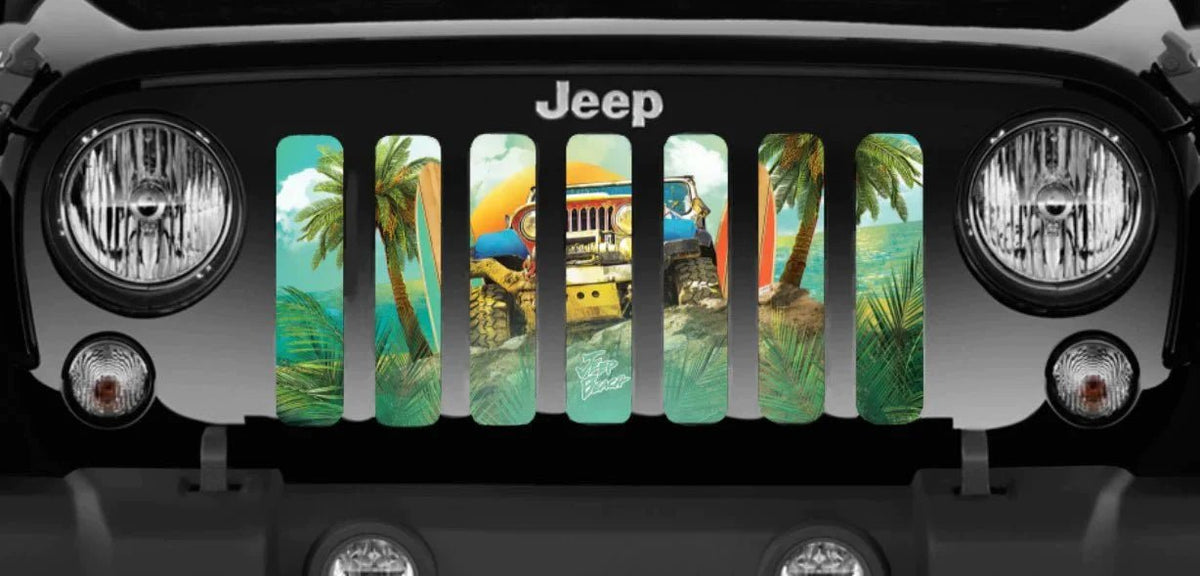 Get Ready for Jeep Beach Daytona Special Event Grille Insert - 4 Low Lifestyle