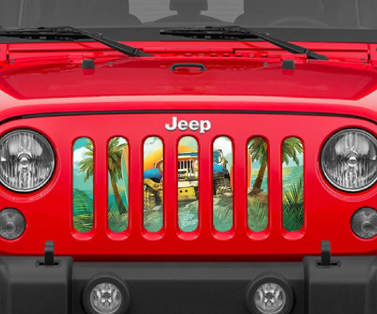 Get Ready for Jeep Beach Daytona Special Event Grille Insert - 4 Low Lifestyle