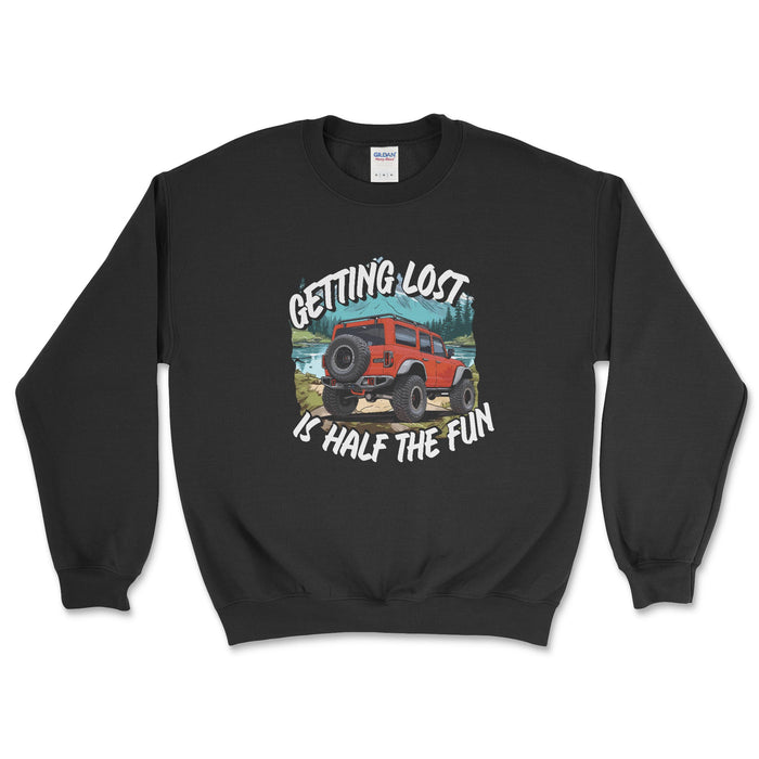 Getting Lost is Half the Fun Crewneck - 4 Low Lifestyle