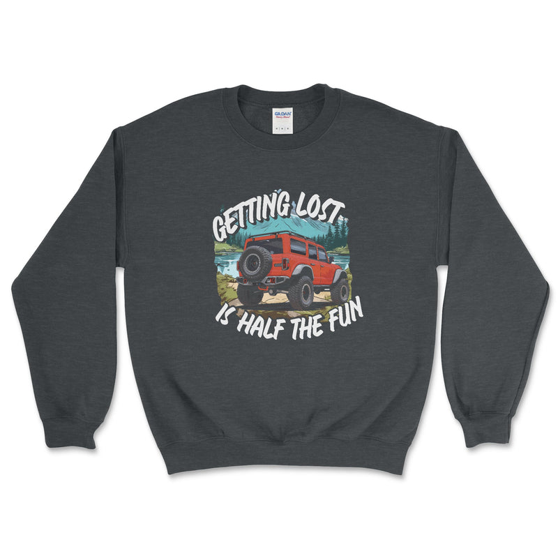 Getting Lost is Half the Fun Crewneck - 4 Low Lifestyle