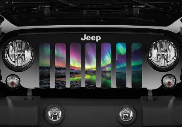 Jeep Grille Insert-Northern Lights - 4 Low Lifestyle