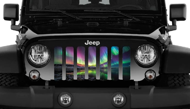 Jeep Grille Insert-Northern Lights - 4 Low Lifestyle