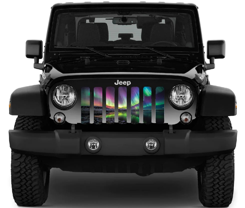 Jeep Grille Insert-Northern Lights - 4 Low Lifestyle