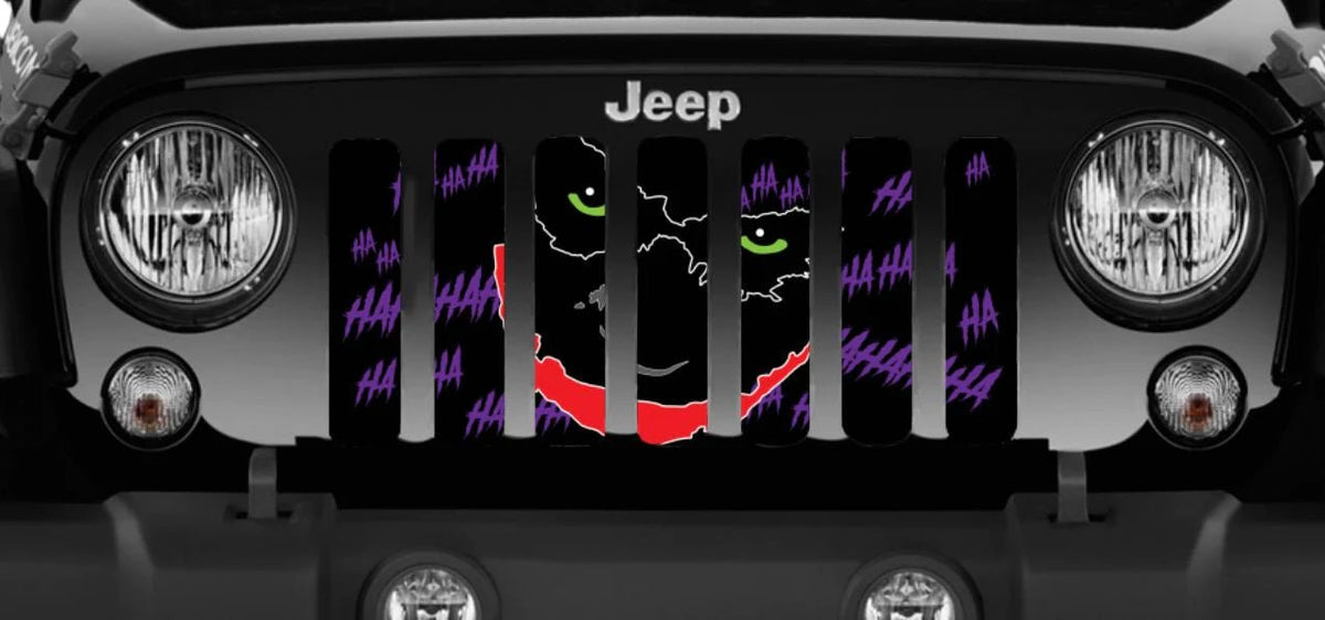 Jeep Grille Insert-The Joker - 4 Low Lifestyle