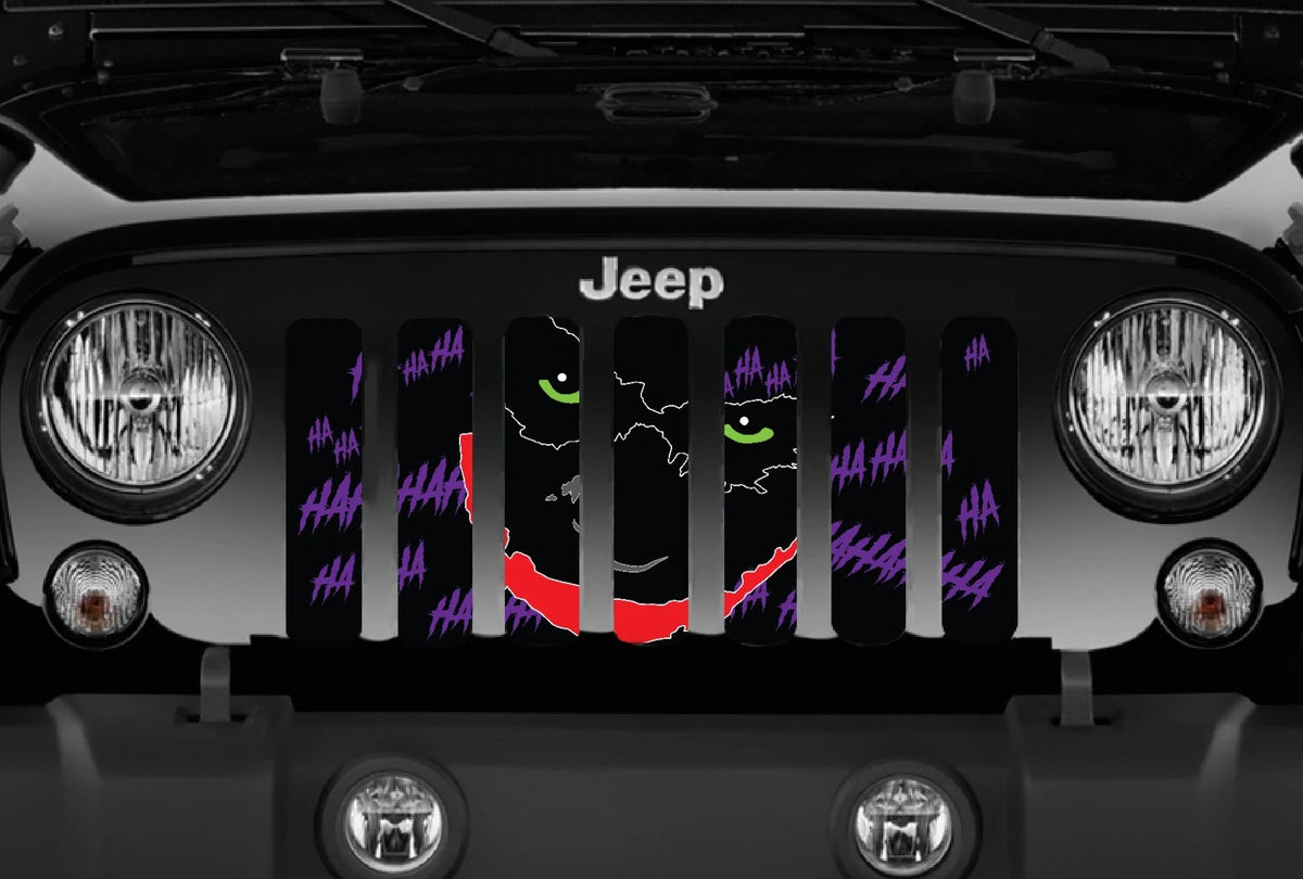 Jeep Grille Insert-The Joker - 4 Low Lifestyle