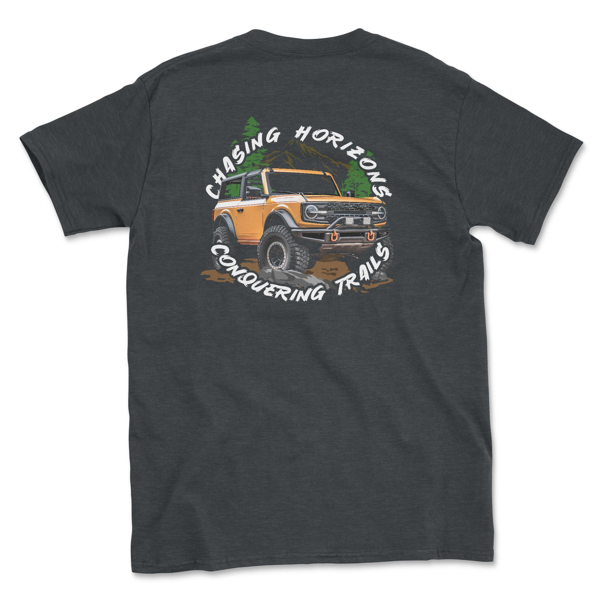 Offroad Chasing Horizon Conquering Trails Tee - 4 Low Lifestyle