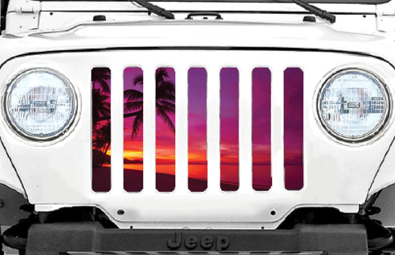 Paradise City Jeep Grille Insert - 4 Low Lifestyle