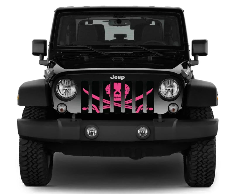 Pirate Jeep Grille Insert - 4 Low Lifestyle