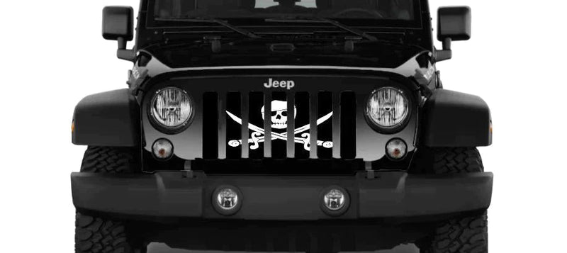 Pirate Jeep Grille Insert - 4 Low Lifestyle