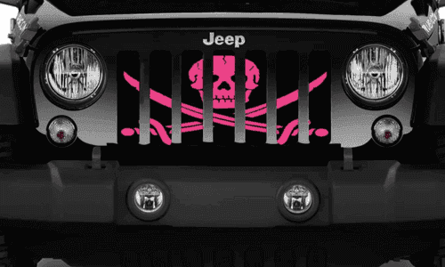 Pirate Jeep Grille Insert - 4 Low Lifestyle