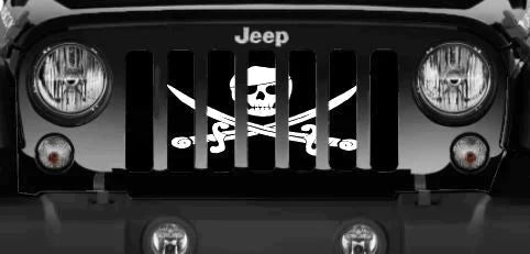 Pirate Jeep Grille Insert - 4 Low Lifestyle