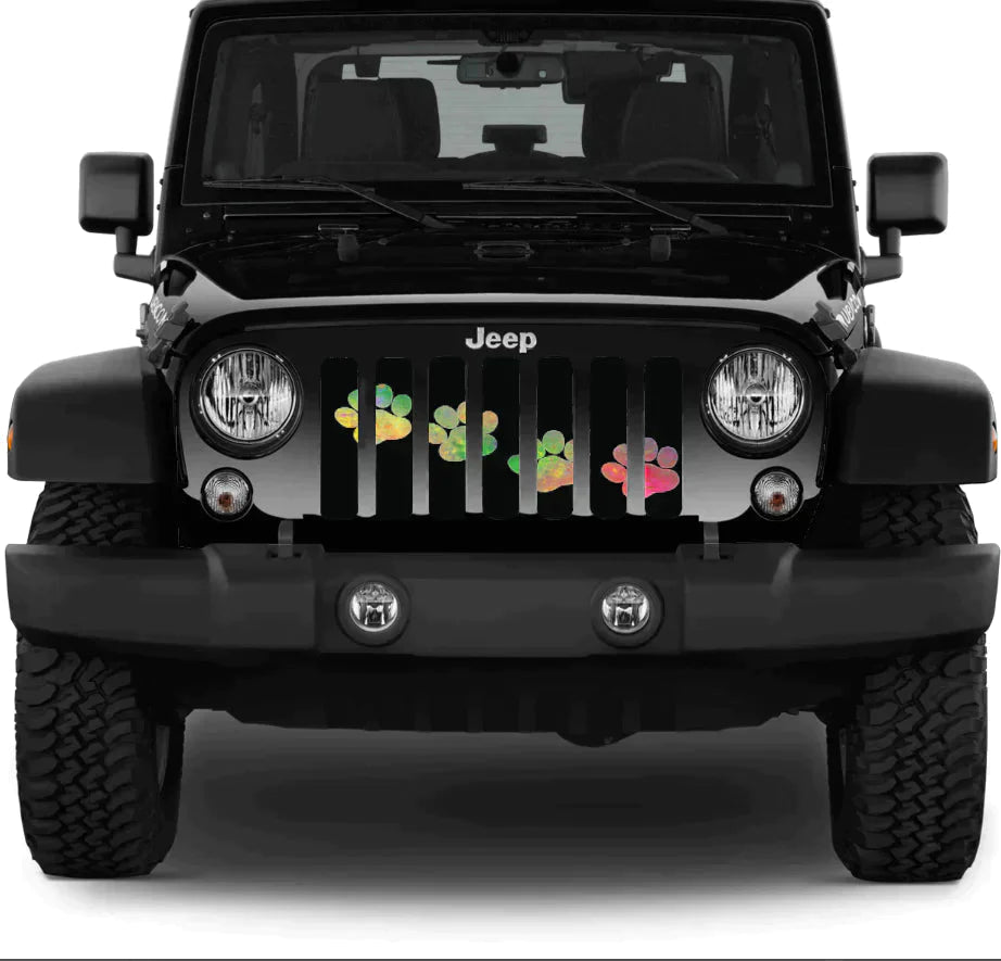 Puppy Love Jeep Grille Insert - 4 Low Lifestyle