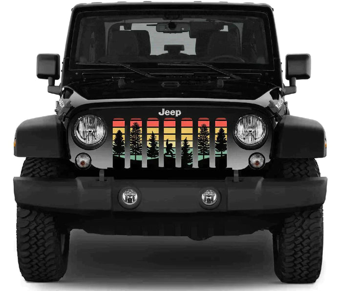 Retro Hide and Seek Champion Jeep Grille Insert - 4 Low Lifestyle