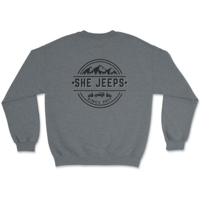 She Jeep Crewneck Sweatshirt - 4 Low Lifestyle