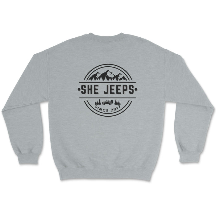 She Jeep Crewneck Sweatshirt - 4 Low Lifestyle