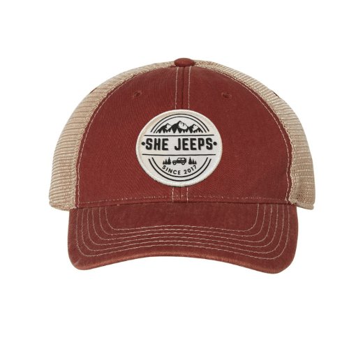 She Jeep Legacy Trucker Hat - 4 Low Lifestyle