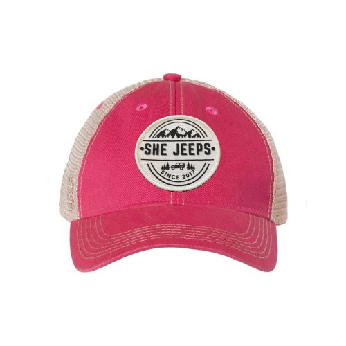 She Jeep Legacy Trucker Hat - 4 Low Lifestyle