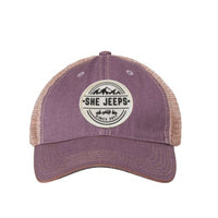 She Jeep Legacy Trucker Hat - 4 Low Lifestyle