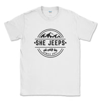 She Jeeps Unisex Tee - 4 Low Lifestyle