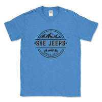 She Jeeps Unisex Tee - 4 Low Lifestyle